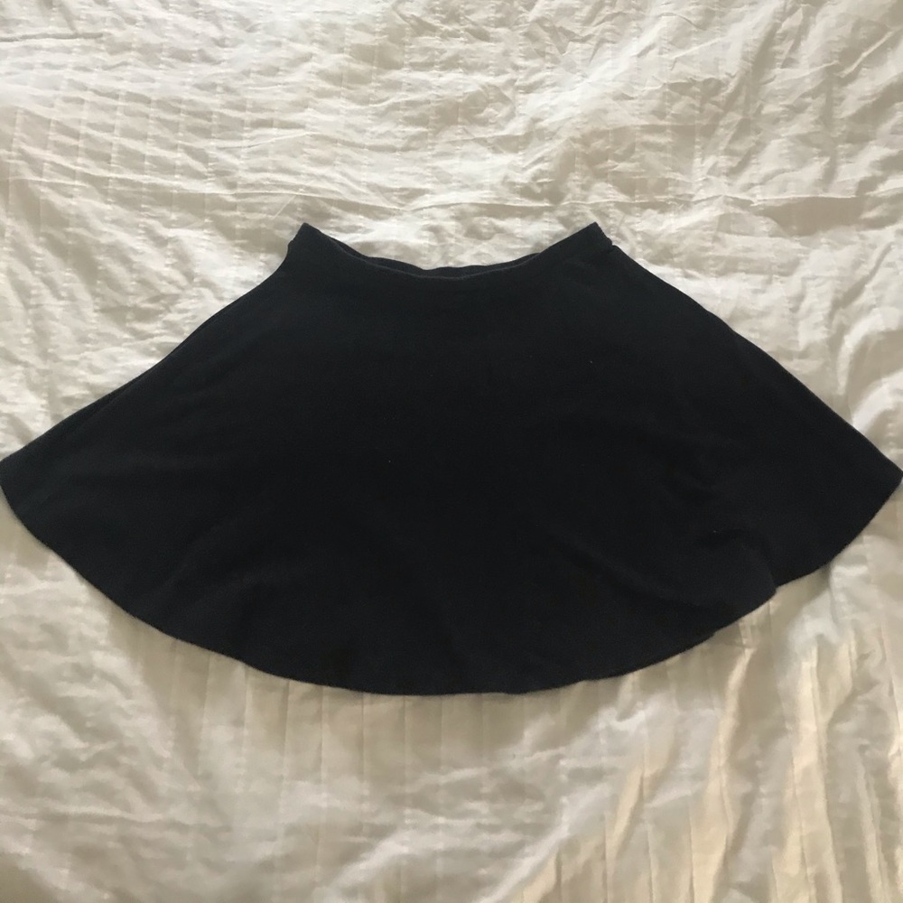 Black Skater Skirt from Pacsun